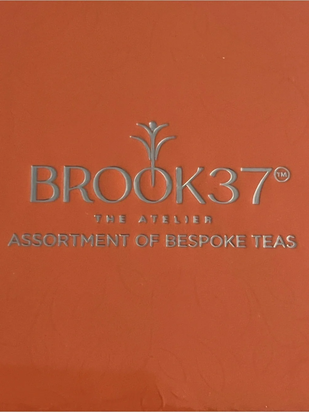 Brook37 assortment of Bespoke Tea in square Box